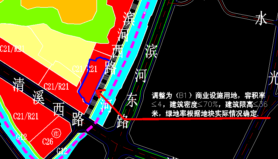 华蓥市五星路片区控规b09-10地块临街部分规划调整征求意见公示